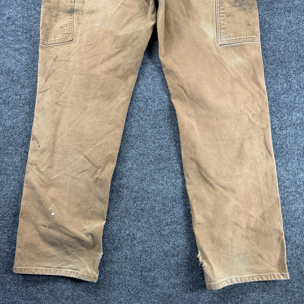Carhartt Double Knee Pants 36x34 Relaxed Fit Utility Work Pants Distressed - Picture 6 of 11